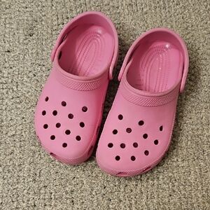 Kids Pink Clogs